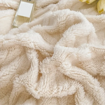 Couverture d'hiver en laine épaisse - Vignette | Home Cozy Nest