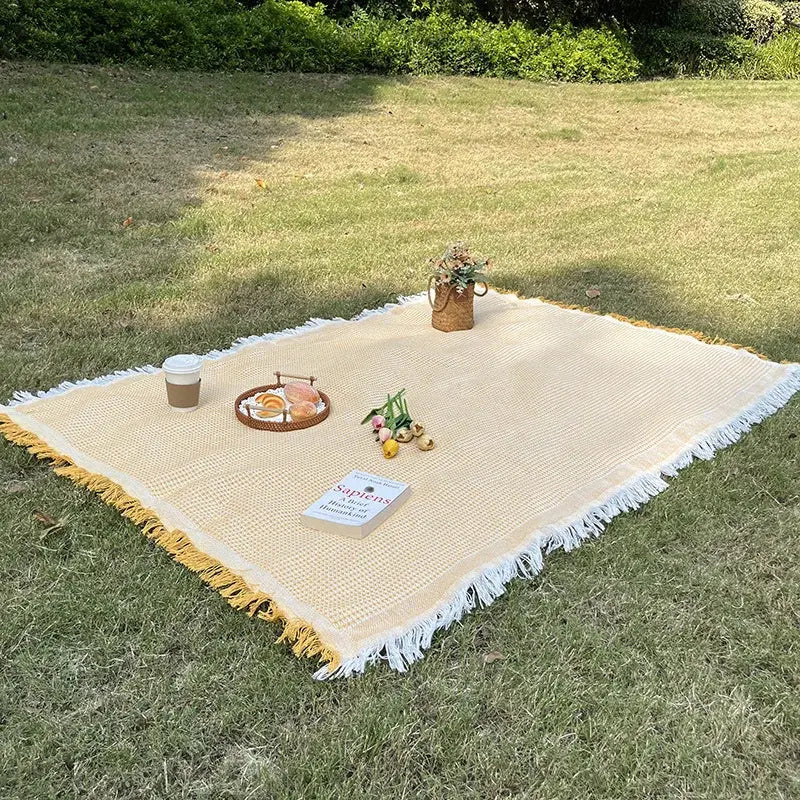 Couverture de Camping jaune