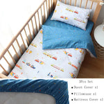 Couverture de Lit 3 pièces en Coton pour Bébé Garçon - Vignette | Home Cozy Nest