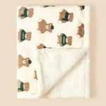 Couverture de Naissance pour Bébé en flanelle - Vignette | Home Cozy Nest