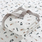 Couverture bébé - En coton à 6 couches - Vignette | Home Cozy Nest