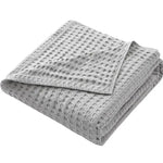 Couverture de lit en coton gaufré à carreaux pour l'été - Vignette | Home Cozy Nest