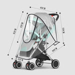 Waterproof Baby Stroller Cover - Vignette | Home Cozy Nest