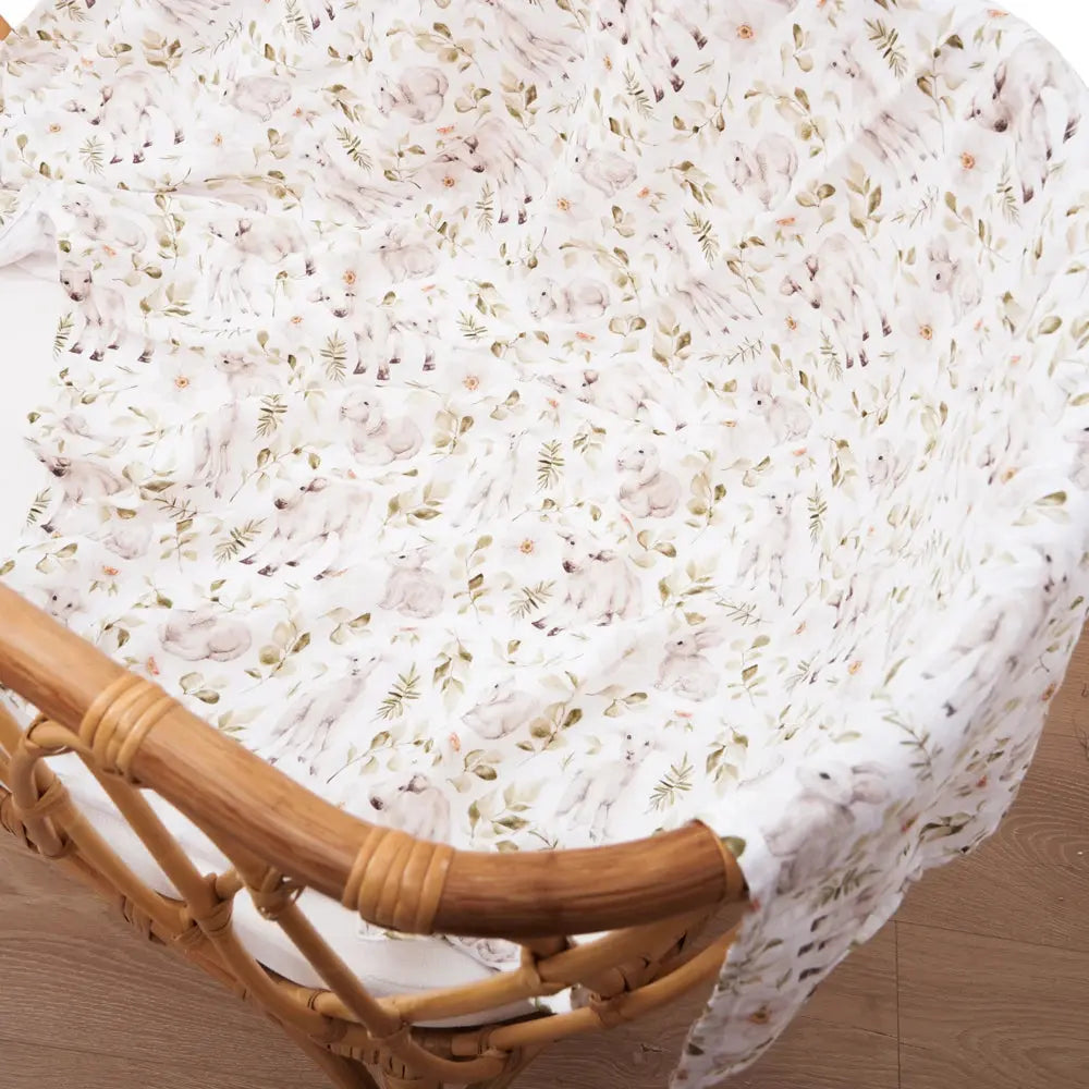 Couverture emmaillotage bébé 5