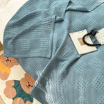 Soft and Breathable Waffle Cotton Blanket - Vignette | Home Cozy Nest