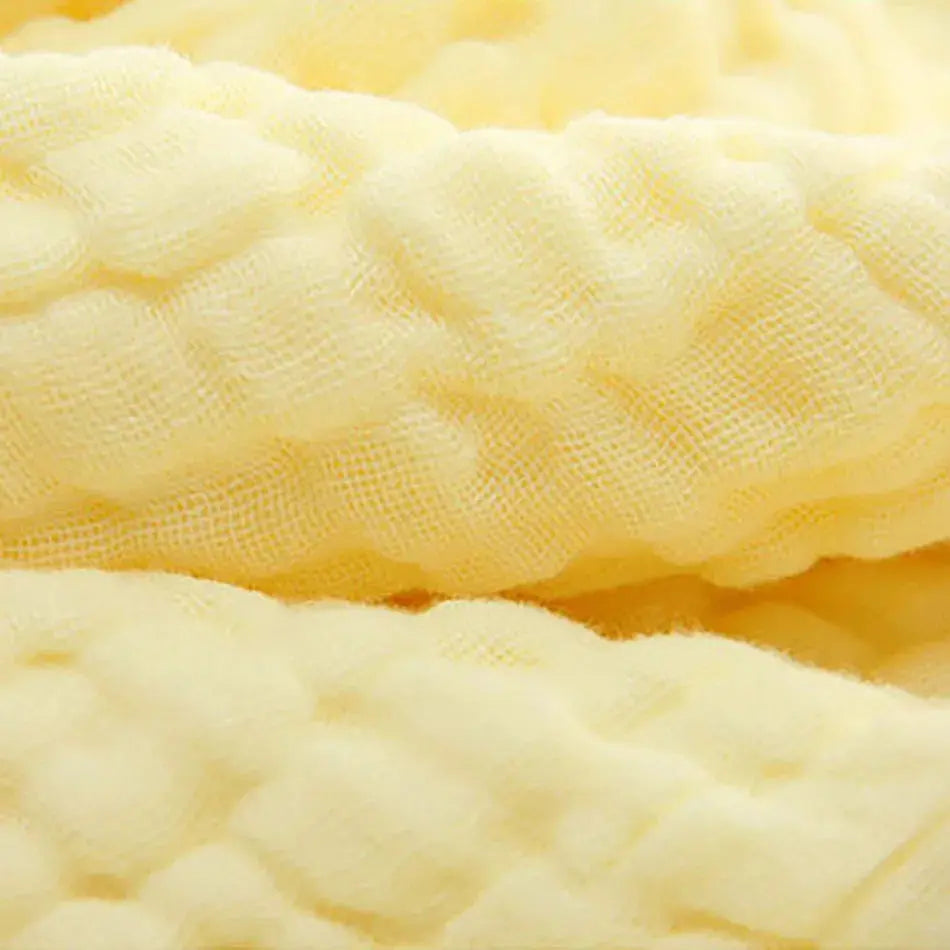 Couverture en Coton pour Bébé jaune 1