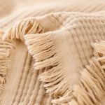 Couverture - En coton doux de couleur unie - Vignette | Home Cozy Nest