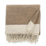 Couverture en coton turc avec pompons décoratifs - Vignette | Home Cozy Nest