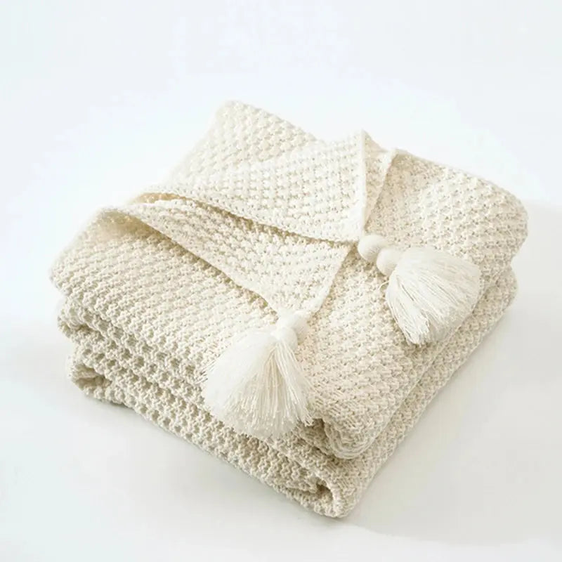 Couverture en laine nordique super chaude