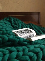 Large knit blanket - Vignette | Home Cozy Nest