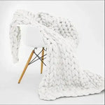Large knit blanket - Vignette | Home Cozy Nest