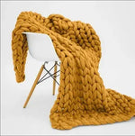 Large knit blanket - Vignette | Home Cozy Nest