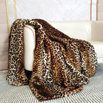 Luxury Leopard Blanket - Vignette | Home Cozy Nest