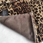 Luxury Leopard Blanket - Vignette | Home Cozy Nest