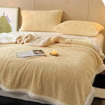 Winter Thickened Fleece Blanket - Vignette | Home Cozy Nest