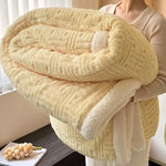 Winter Thickened Fleece Blanket - Vignette | Home Cozy Nest