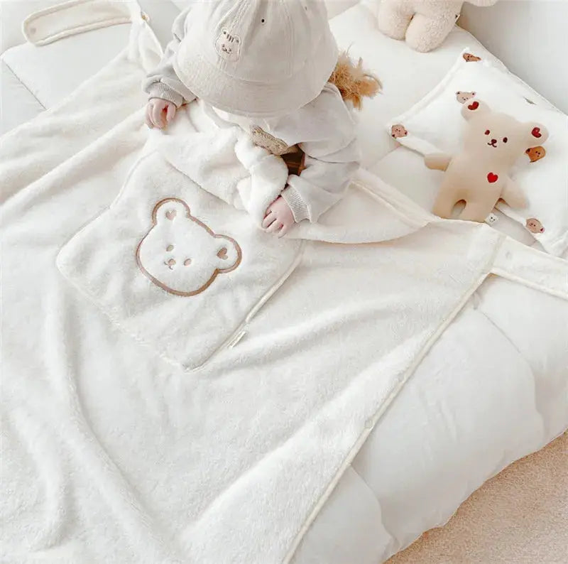 Couverture pour bébé en polaire