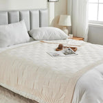 Knitted Blanket - Wool - Vignette | Home Cozy Nest