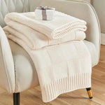 Knitted Blanket - Wool - Vignette | Home Cozy Nest