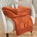 Knitted Blanket - Wool - Vignette | Home Cozy Nest