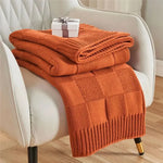 Knitted Blanket - Wool - Vignette | Home Cozy Nest