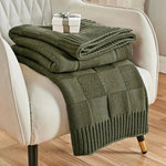 Knitted Blanket - Wool - Vignette | Home Cozy Nest