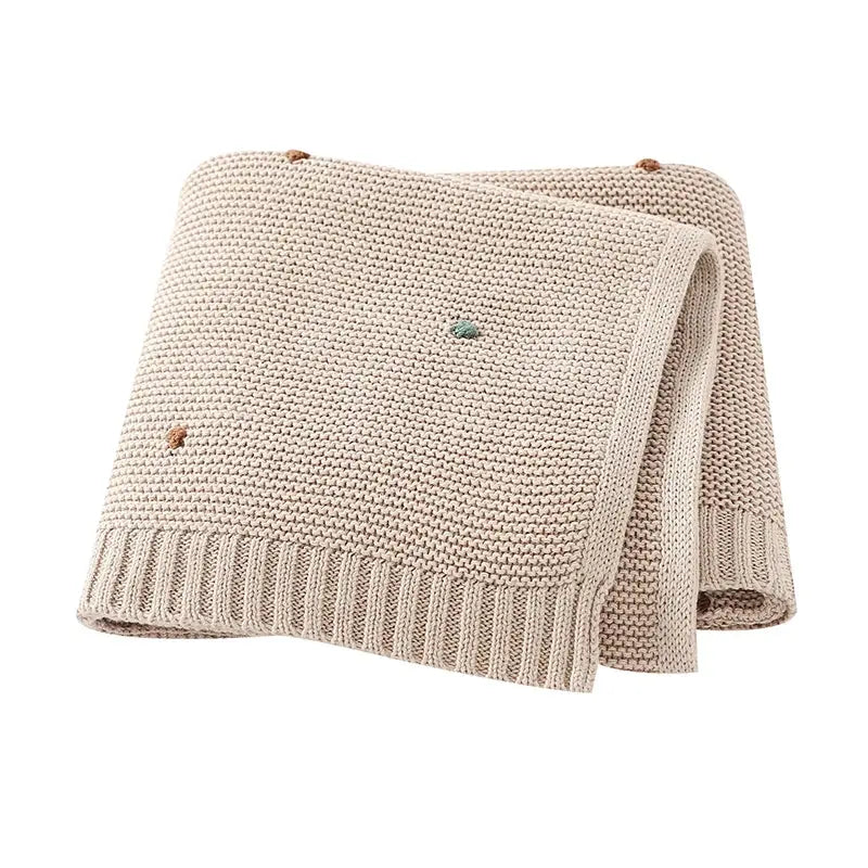 Couvertures en tricot nouveau-né
