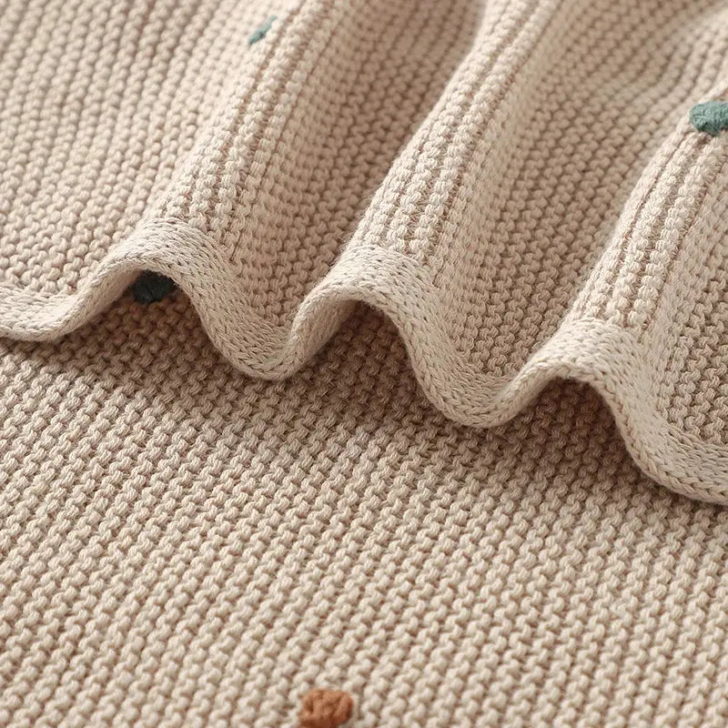 Couvertures en tricot nouveau-né 2