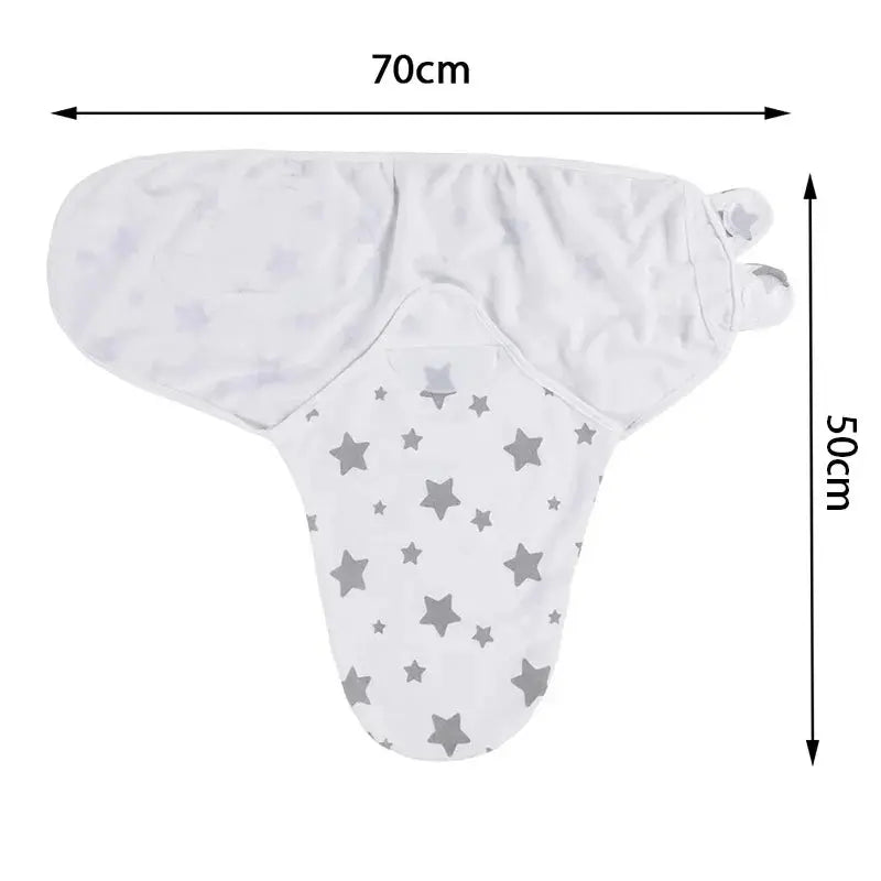 Couvertures et bonnets pour bébé en coton-taille