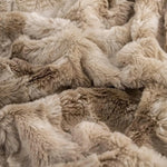 Lamb Faux Fur Fleece Blanket - Vignette | Home Cozy Nest