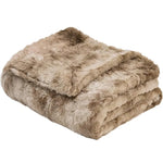 Lamb Faux Fur Fleece Blanket - Vignette | Home Cozy Nest