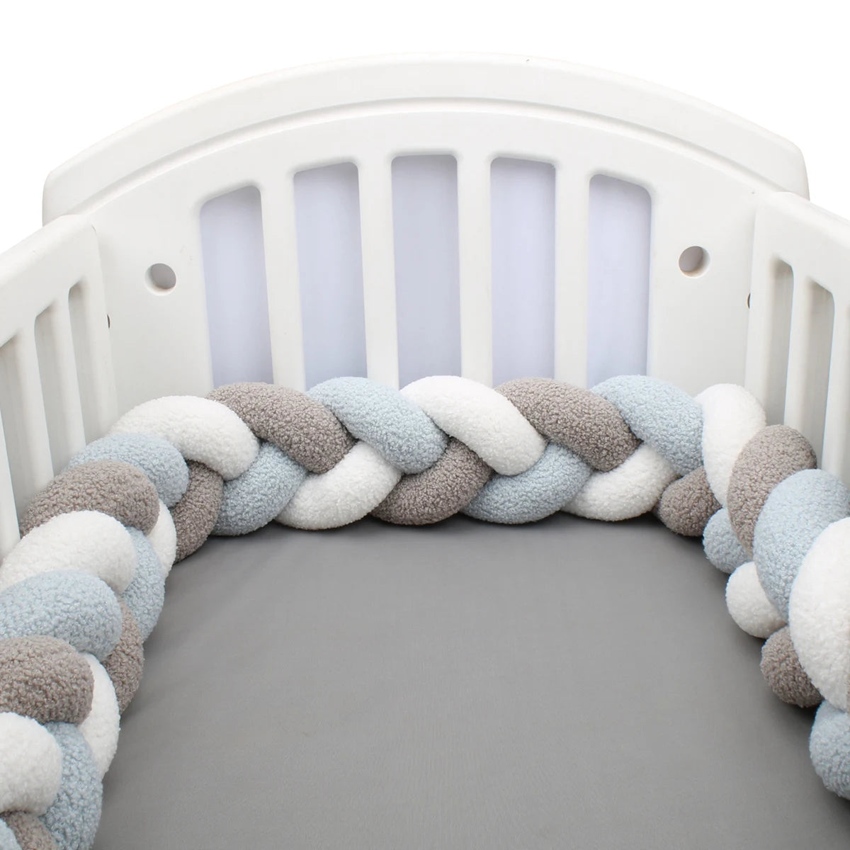 Tour de Lit de Bébé tressé Couvertures Cosy