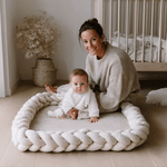 Tour de lit tressé pour bébé - Vignette | Home Cozy Nest