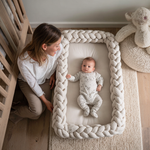 Tour de lit tressé pour bébé - Vignette | Home Cozy Nest